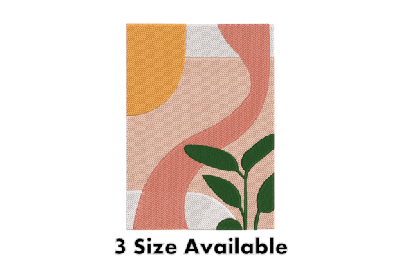 Abstract Leaf Modern Embroidery Review
