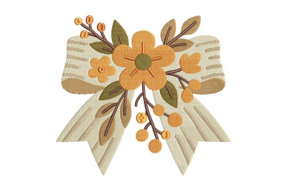 Autumn Floral Bow Embroidery: A Designer's Real-World Review