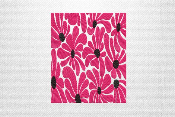 Bold Daisy Pattern Machine Embroidery Review