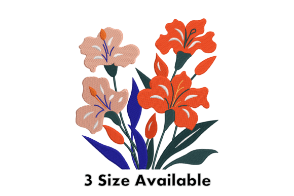 Bright Floral Embroidery Design Review