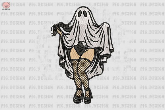 Halloween Ghost Girl Embroidery Review