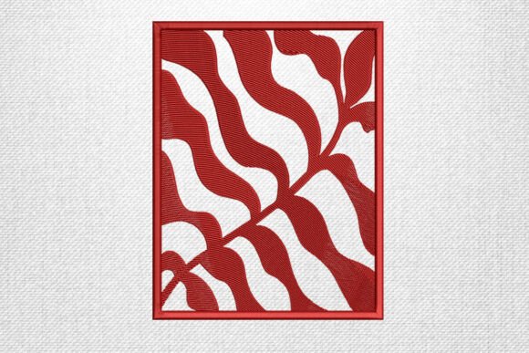 Red Abstract Embroidery Design: A Seasonal Review