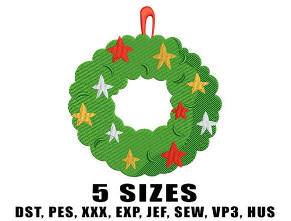 Star Wreath Embroidery Design Review