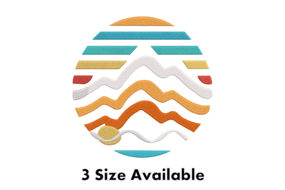 Sunset Mountain Embroidery Design Review