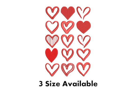 Valentine Hearts Embroidery File Review